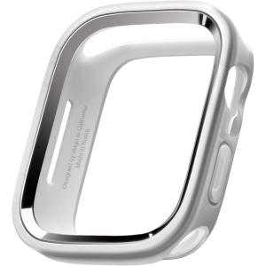 imageelago Duo Case Compatible with Apple Watch 10 Full Protection Hard PC  TPU Material Full Access to Screen TPU TransparentPC Black Yellow Metallic Dark Grey Light Blue Lovely Pink 46mmShell TransparentPart Metallic Dark Grey  Transparent