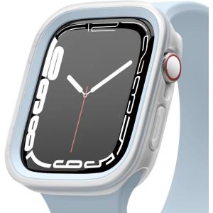 imageelago Duo Case Compatible with Apple Watch 10 Full Protection Hard PC  TPU Material Full Access to Screen TPU TransparentPC Black Yellow Metallic Dark Grey Light Blue Lovely Pink 46mmTPU Clear  PC Light Blue  Clear
