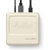 imageelago Mac mini M4 Silicone Cover Classic Computer Design Shockproof AntiScratch Stylish Objet for Desk Classic White