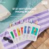 imageelago  BT21 Waterproof Phone Pouch for iPhone 161514131211 Series Galaxy S25S24S23S22S21 Series  Underwater Screen Touchable Dry Bag Dual Zipper Lock Official Merchandise TATA ClearTATA