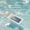 imageelago  BT21 Waterproof Phone Pouch for iPhone 161514131211 Series Galaxy S25S24S23S22S21 Series  Underwater Screen Touchable Dry Bag Dual Zipper Lock Official Merchandise TATA ClearTATA