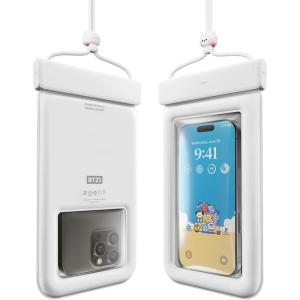 imageelago  BT21 Waterproof Phone Pouch for iPhone 161514131211 Series Galaxy S25S24S23S22S21 Series  Underwater Screen Touchable Dry Bag Dual Zipper Lock Official Merchandise TATA ClearRJ