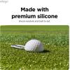imageelago Ball Series Case Compatible with Apple AirTag Drop Protection Keychain Track Keys Backpacks Purses Dogs Kids Tracking Device Not Included RugbyGOLF