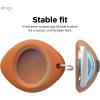 imageelago Ball Series Case Compatible with Apple AirTag Drop Protection Keychain Track Keys Backpacks Purses Dogs Kids Tracking Device Not Included RugbyRUGBY