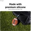 imageelago Ball Series Case Compatible with Apple AirTag Drop Protection Keychain Track Keys Backpacks Purses Dogs Kids Tracking Device Not Included RugbyRUGBY