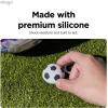 imageelago Ball Series Case Compatible with Apple AirTag Drop Protection Keychain Track Keys Backpacks Purses Dogs Kids Tracking Device Not Included RugbySOCCER