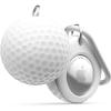 imageelago Ball Series Case Compatible with Apple AirTag Drop Protection Keychain Track Keys Backpacks Purses Dogs Kids Tracking Device Not Included RugbyGOLF