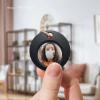imageelago Basic Case Compatible with AirTag Keychain  Full Protection Keychain Included Slim and Simple Design Food Grade Silicone AntiScratch Safe for Kids and ChildrenBlack