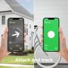 imageelago Silicone Pad Compatible with Apple AirTag Case Holder with Adhesive Stickers 2 Pack  Track Wallets Dogs Bikes Bags Golf Rangefinders  Reusable Pad Tracking Device Not Included BlackRed