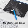 imageelago Classic Pencil Case Compatible with Apple Pencil USBC Perfect Grip Protective Skin Silicone Sleeve Supports Magnetic Attachment BlackBlue