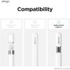 imageelago Classic Pencil Case Compatible with Apple Pencil USBC Perfect Grip Protective Skin Silicone Sleeve Supports Magnetic Attachment BlackBlue