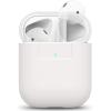 imageelago Premium Silicone Case Compatible with Apple AirPods 1 and 2 Front LED Visible WhiteMulti