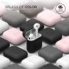 imageelago Premium Silicone Case Compatible with Apple AirPods 1 and 2 Front LED Visible WhiteMulti