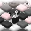 imageelago Premium Silicone Case Compatible with Apple AirPods 1 and 2 Front LED Visible WhiteWhite