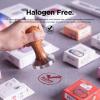 imageelago Silicone Protective Case Compatible with Apple AirPods 2 Wireless Charging Case Front LED Visible AntiSlip Coating Inside Patent Registered Nightglow BluePeach