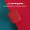 imageelago Silicone Protective Case Compatible with Apple AirPods 2 Wireless Charging Case Front LED Visible AntiSlip Coating Inside Patent Registered Nightglow BlueRed