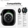 imageelago Sport Band Compatible with Apple Watch Band Ultra2UltraSE10987654321 Compatible with iWatch 38mm 40mm 41mm 42mm 44mm 45mm 46mm 49mmBlack