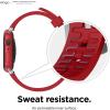 imageelago Sport Band Compatible with Apple Watch Band Ultra2UltraSE10987654321 Compatible with iWatch 38mm 40mm 41mm 42mm 44mm 45mm 46mm 49mmRed