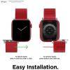 imageelago Sport Band Compatible with Apple Watch Band Ultra2UltraSE10987654321 Compatible with iWatch 38mm 40mm 41mm 42mm 44mm 45mm 46mm 49mmRed