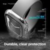imageelago compatible with Apple Watch 10 Case Screen Protector Clear Shield Full Protection Hard PC  Tempered GlassClear