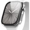 imageelago compatible with Apple Watch 10 Case Screen Protector Clear Shield Full Protection Hard PC  Tempered GlassClear