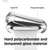 imageelago compatible with Apple Watch 10 Case Screen Protector Clear Shield Full Protection Hard PC  Tempered GlassClear