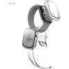 imageelago compatible with Apple Watch 10 Case Screen Protector Clear Shield Full Protection Hard PC  Tempered GlassClear Matte