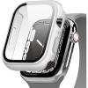 imageelago compatible with Apple Watch 10 Case Screen Protector Clear Shield Full Protection Hard PC  Tempered GlassClear Matte