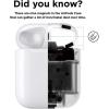 imageelago AirPods 2 Dust Guard Rose Gold 2 Sets DustProof Metal Cover Luxurious Finish Watch Installation Video  Compatible with Apple AirPods 2 Wireless Charging Case US Patent RegisteredDark Grey