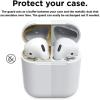 imageelago AirPods 2 Dust Guard Rose Gold 2 Sets DustProof Metal Cover Luxurious Finish Watch Installation Video  Compatible with Apple AirPods 2 Wireless Charging Case US Patent RegisteredGold