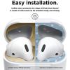 imageelago AirPods 2 Dust Guard Rose Gold 2 Sets DustProof Metal Cover Luxurious Finish Watch Installation Video  Compatible with Apple AirPods 2 Wireless Charging Case US Patent RegisteredGold