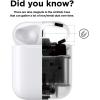 imageelago AirPods 2 Dust Guard Rose Gold 2 Sets DustProof Metal Cover Luxurious Finish Watch Installation Video  Compatible with Apple AirPods 2 Wireless Charging Case US Patent RegisteredRose Gold