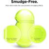 imageelago Compatible with AirPods Pro Case Clear  High Rating TPU Transparent Shockproof Protective Case Cover with Keychain Gel Tape Included Wireless Charging LavenderNeon Yellow