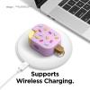 imageelago Ice Cream AirPods Pro Case with Keychain Designed for Apple AirPods Pro Case StrawberryBlueberry