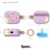 imageelago Ice Cream AirPods Pro Case with Keychain Designed for Apple AirPods Pro Case StrawberryBlueberry