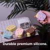 imageelago Ice Cream AirPods Pro Case with Keychain Designed for Apple AirPods Pro Case StrawberryBlueberry