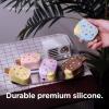imageelago Ice Cream AirPods Pro Case with Keychain Designed for Apple AirPods Pro Case StrawberryMint