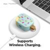 imageelago Ice Cream AirPods Pro Case with Keychain Designed for Apple AirPods Pro Case StrawberryMint