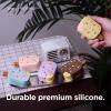 imageelago Ice Cream AirPods Pro Case with Keychain Designed for Apple AirPods Pro Case StrawberryVanilla