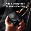imageelago Leather Case Compatible with AirPods Pro 2 Generation and AirPods Pro Case  Genuine Leather case with Keychain Luxurious Colors Brass Ring Holder Great Protection BrownJean Indigo