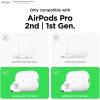 imageelago Leather Case Compatible with AirPods Pro 2 Generation and AirPods Pro Case  Genuine Leather case with Keychain Luxurious Colors Brass Ring Holder Great Protection BrownBrown