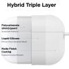 imageelago Liquid Silicone Case Compatible with AirPods Pro Case Cover  Keychain Included Triple Layer Protection Safeguard Design Supports Wireless Charging StoneWhite