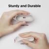 imageelago Liquid Silicone Case Compatible with AirPods Pro Case Cover  Keychain Included Triple Layer Protection Safeguard Design Supports Wireless Charging StoneStone