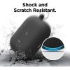imageelago Liquid Silicone Case Compatible with AirPods Pro Case Cover  Keychain Included Triple Layer Protection Safeguard Design Supports Wireless Charging StoneBlack