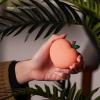 imageelago Peach Case Compatible with Apple AirPods Pro Case 3D Cute Design Case Cover with Keychain Supports Wireless Charging Peach US Patent RegisteredPeach
