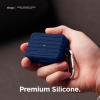 imageelago Suit Case Compatible with AirPods Pro Case Black  Premium Silicone Shock Absorbing Drop Protection Supports Wireless Charging Adhesive Tapes IncludedJean Indigo