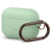 imageelago Original Case Compatible with Apple AirPods Pro Case  Protective Silicone Cover with Keychain Precise Cutout Supports Wireless Charging Pastel GreenPastel Green