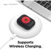 imageelago AW6 Case Compatible with AirPods Pro Case Cover Retro Classic Music Player Design Case Durable Silicone Classic Design Supports Wireless Charging US Patent Registered BlackBlack