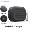 imageelago Armor Case Designed for Apple AirPods Pro Case Tough Drop Protection Shock Resistant Made from Durable Silicone US Patent Registered BlackBlack