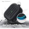 imageelago Armor Case Designed for Apple AirPods Pro Case Tough Drop Protection Shock Resistant Made from Durable Silicone US Patent Registered BlackBlack